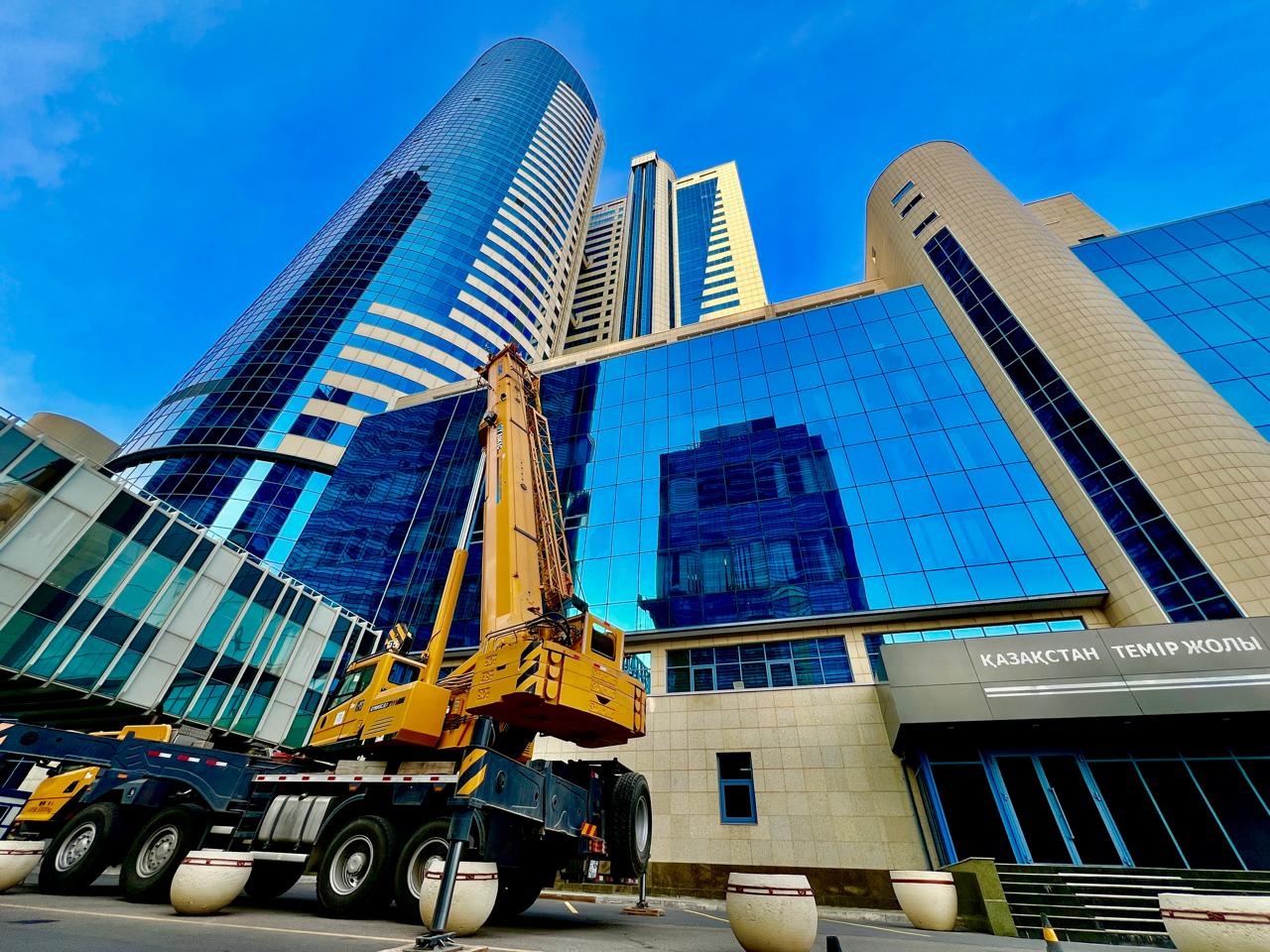 Автокран SANY XCMG 50 тонн аренда Казахстан